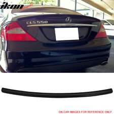 Fits 05-10 Mercedes-Benz W219 CLS-Class AMG Style Unpainted Black Trunk Spoiler picture