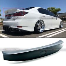 For 13-20 Lexus GS350 GS200T GSF WD Style Unpainted Trunk Lip Wing Spoiler picture