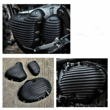 FIBER ENGINE INTERCEPTOR TWIN CONTINENTAL GT650 RIBBED COVERS FITS ROYAL ENFIELD picture