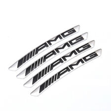 4PCS Sport Wheel Rim Badge 3D Logo Emblem Sticker Decoration for Mercedes AMG picture