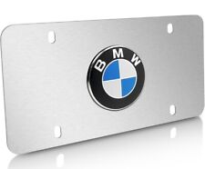 BMW license plate frame Stainless Steel Front BMW plaque. picture