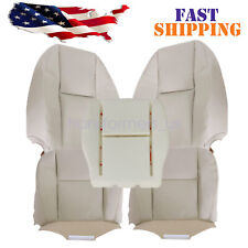 For 2007-2008 Cadillac Escalade EXT ESV Front AC Seat Cover & Driver Foam Tan picture