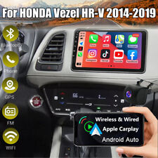 Apple Carplay Android auto Car Stereo Radio GPS For HONDA Vezel HR-V 2014-2019 picture