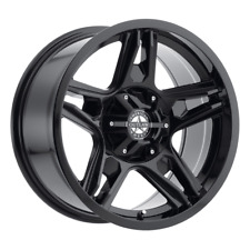 2 New 17X8.5 -10 6X139.7 Lonestar Full Painted Black Wheels/Rims 17 53098 picture