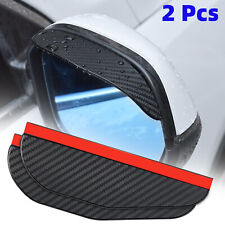 Car Black Rear View Side Mirror Rain Board Eyebrow Guard Sun Visor Accessories picture