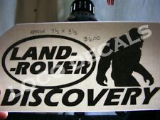 LAND ROVER Decal RANGE ROVER DISCOVERY vinyl decal picture