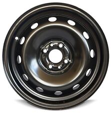 New Wheel For 2012-2019 Fiat 500 15 Inch Black Steel Rim picture