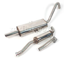 Fiat 124 Spider Stainless Steel  Exhaust 2 Pieces  picture