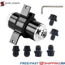 AN6 AN8 AN10 Inline Fuel Filter with Bracket Cleanable 30 Micron Universal picture