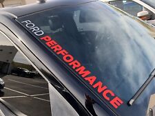 Ford Performance Decal Sticker, fits F-150 Raptor, Mustang, Focus RS ST picture