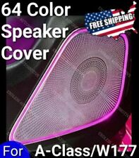 ⭐ Mercedes A Class 64 Color Speaker Replace Cover Ambient Light LED A220 A35 AMG picture