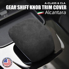 Mercedes CLA A Class W177 W118 Alcantara Nubuck Suede Gear Shift Knob Cover Trim picture