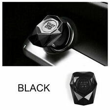 Black Car Engine Start Stop Engine Push Button Protection Cover Auto Accessories picture