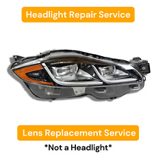2016-2019 Jaguar XJ XJL XJR Right RH Headlight Lens Replacement Repair Service picture