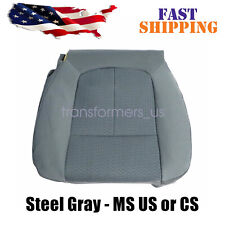 For FORD F-150 2011 2012 2013 2014 DRIVER BOTTOM SEAT COVER STEEL GRAY picture