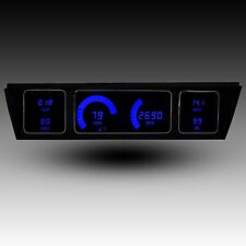 1977-1990 Chevy  Impala / Caprice Digital Dash Panel Blue LED Gauges Made In USA picture