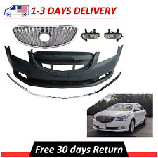 Complete Front Bumper Set Primed Compatible with 2014 2015 2016 Buick LaCrosse picture