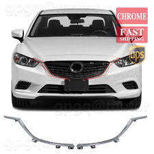 For Mazda 6 2014-2017 New Pair Front Grille Trim Molding Chrome Left Right Set picture