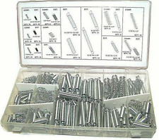 200pc Compressed and Extended Spring Assortment Set Springs Flat Hook Carburetor picture