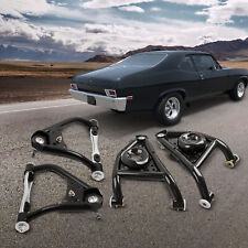 Tubular Front Upper & Lower Control Arms for 1968-1974 Chevy Nova 67-69 Camaro picture