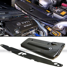 Fit 05-10 tC Real Carbon Fiber Custom Made Engine Cover and Radiator Plate Combo picture