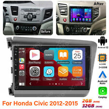 For Honda Civic 2012-2015 Android 12.0 Car Stereo Radio Player Navi GPS CarPlay picture