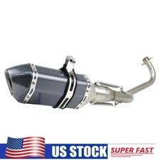 For Honda Grom 125 2013-2026 Full Exhaust System Slip-On Muffler On Pipe DB Kill picture