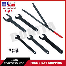 Professional Fan Clutch Wrench Service Tool Kit W/Universal Pulley Holder 41580D picture