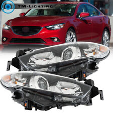 For 2014-2016 2017 Mazda 6  Driver&Passener Side Headlights Halogen Assembly picture