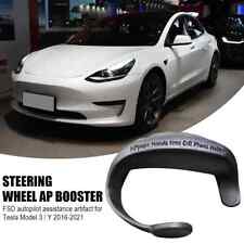 Tesla Model X S 3 Y  Steering Wheel Booster Auto Pilot Cellphone Holder FSD picture
