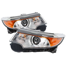 Fit For 2011-2014 Ford Edge Headlights Driver & Passenger Side picture