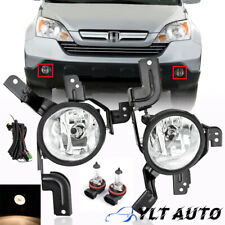 For 2007-2009 Honda CR-V CRV EX LX EX-L 2.4L Front Fog Lights W/Switch&Wiring picture