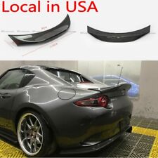 For Mazda MX5 Miata ND RF Carbon Fiber LMS Style Rear Trunk Duckbill Spoiler Lip picture