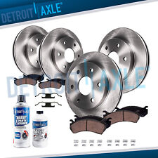 Front & Rear Disc Rotors+ Brakes Pads for 2003-2006 Ford Expedition Navigator picture