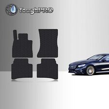 ToughPRO Floor Mats Black For Mercedes-Benz S Class All Weather 2014-2020 picture