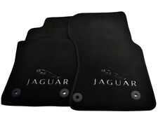 Floor Mats For Jaguar F-Pace 2016 Black Tailored Carpets Set With Jaguar Emblem picture