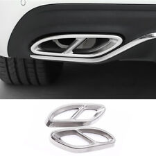 For Benz A B C E CLA GLC GLE GLS Class Rear Cylinder Exhaust Pipe Mufflers Cover picture