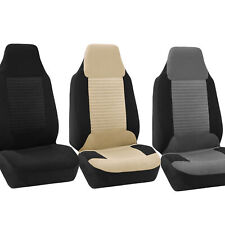 Premium Fabric Universal Seat Covers Fit For Car Truck SUV Van - 2PC Front Seats picture