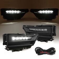 For Honda CRV CR-V 2020-22 2021 Front Bumper LED Fog Lights Lamps w/Wiring picture
