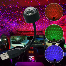 1x USB Mini Disco DJ Ball Party Car Atmosphere Lights Bar Colorful Sound 5V-12V picture