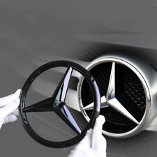 Gloss Black Grille Emblem Star Badge Logo for Mercedes Benz GLC GLE GLS 20.5cm picture