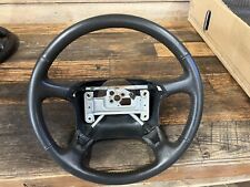 1996 1997 1998 Chevy Truck Gmc Sierra Tahoe S10 Yukon Oem Leather Steering Wheel picture