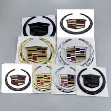 Rear Front Grille Ornament Emblem Badge for Cadillac Escalade SRX CTS 6/4 INCH picture