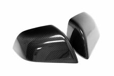 FOR 2017-22 TESLA MODEL 3 DIRECT ADD-ON CARBON FIBER ABS SIDE MIRROR CAP COVERS picture