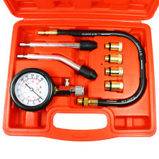 8pcs Petrol Engine Cylinder Compression Tester Kit Gauge Tool Automotive picture