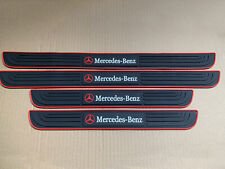 For Mercedes-Benz Accessories Car Door Scuff Sill Cover Panel Step Portector X4 picture