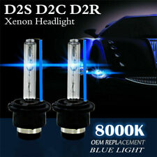 2 Pcs D2S 55W 8000K HID Xenon Replacement Low/High Beam Headlight Lamp Bulbs picture