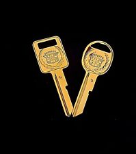 Rare Cadillac Gold Key Set - 'C' and 'D' for Fleetwood, Brougham, Eldo, & Sev picture
