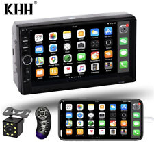 KHH Double 2 DIN 7''Car MP5 Player Bluetooth Touch Screen Stereo Radio & camera picture