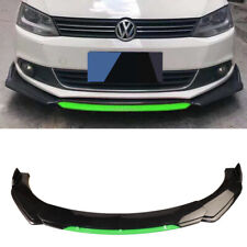 For Volkswagen Beetle Front Bumper Lip Spoiler Splitter Diffuser Black Green picture
